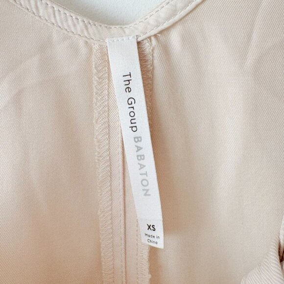 Aritzia The Group by Babaton Calipso Jumpsuit Overalls Cream Size XS - Picture 9 of 10